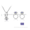 Changeable jewelry sets with Austrian crystal S-2061
